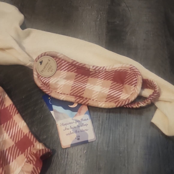 BEARPAW 3 PIECE PAJAMA SET GIRLS 5/6 - Picture 4 of 5